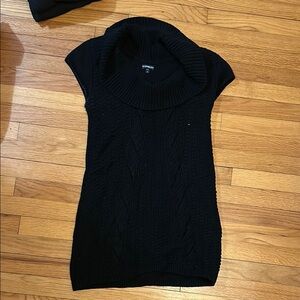 Express Black Cowl Neck Sweater Dress